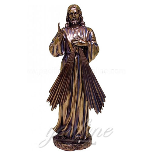 2017 High Quality Home Decor Antique Bronze life size Jesus Statue for Sale