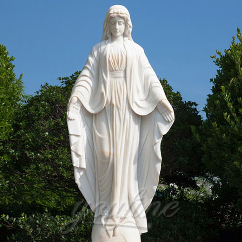 New Design Religious Virgin Mary standing Church Statues for Wholesales