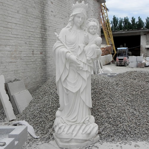 New Design Devotion to Virgin Mary Statue with Her Baby Sculpture Made in China