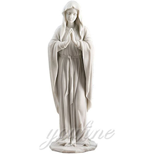 Popular Design Religious Marble Virgin Mary Statue for Hot Selling
