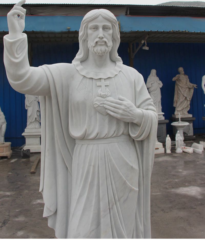 Religious Jesus Christ Marble Statue for Sale