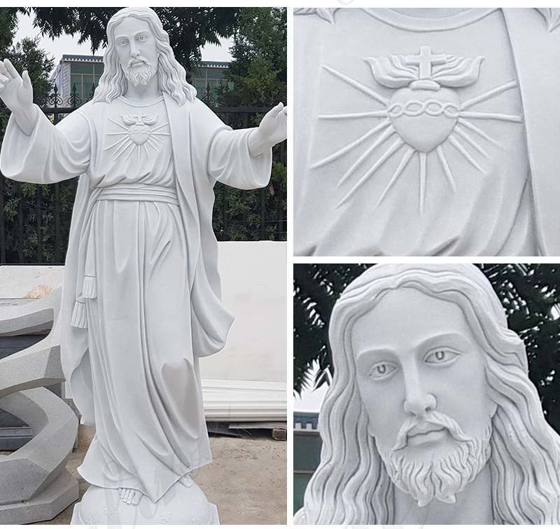 Classic Marble Life Size Jesus Statue