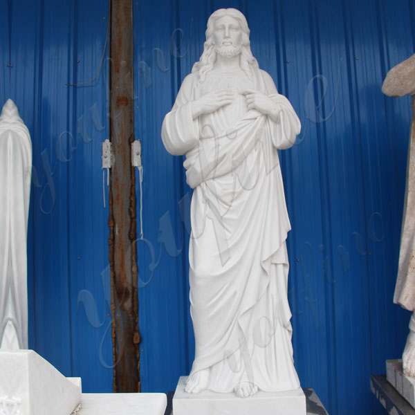 Classic Marble Life Size Jesus Statue Catholic Garden Sculpture CHS-299