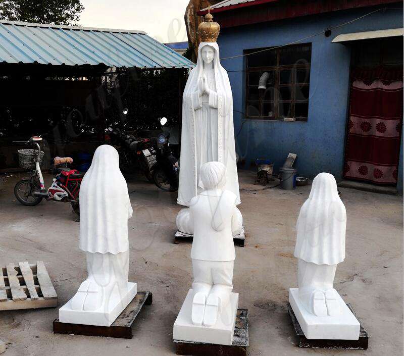 large-our-lady-of-fatima-statue-with-three-shepherds-for-sale