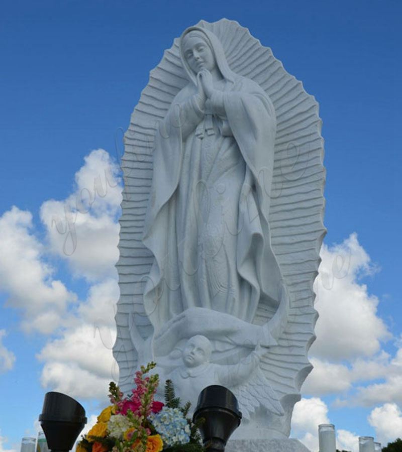 Our-Lady-of-Guadalupe-marble-statues-