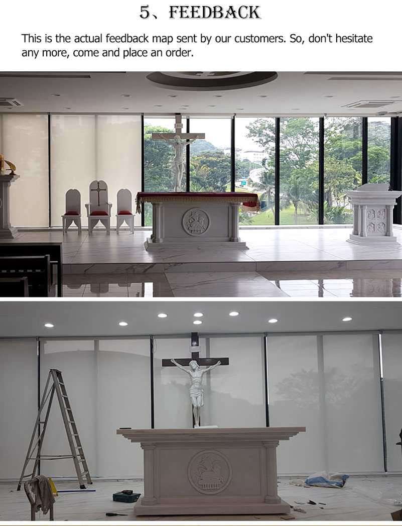 marble altar table church