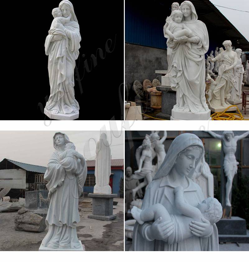madonna and child outdoor statue for sale