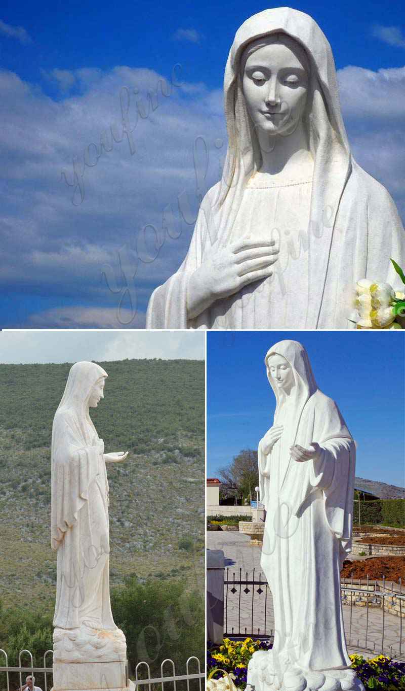 virgin mary statue for garden