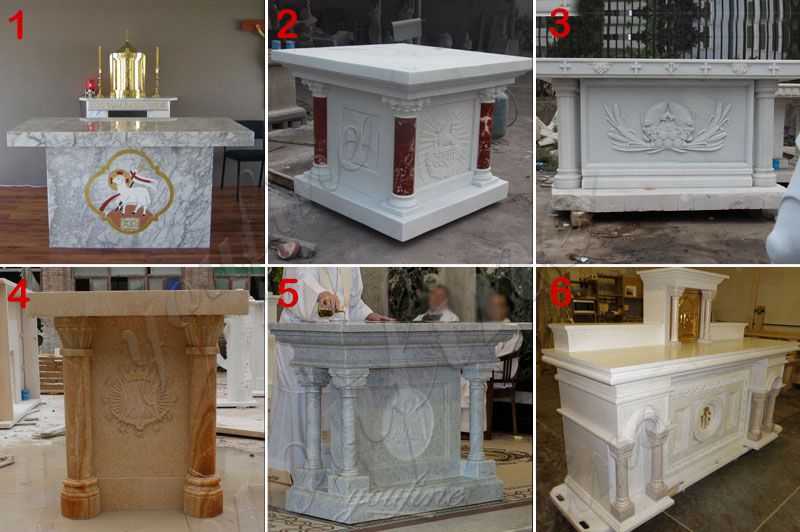 Catholic Modern Church Marble Altars for Sale
