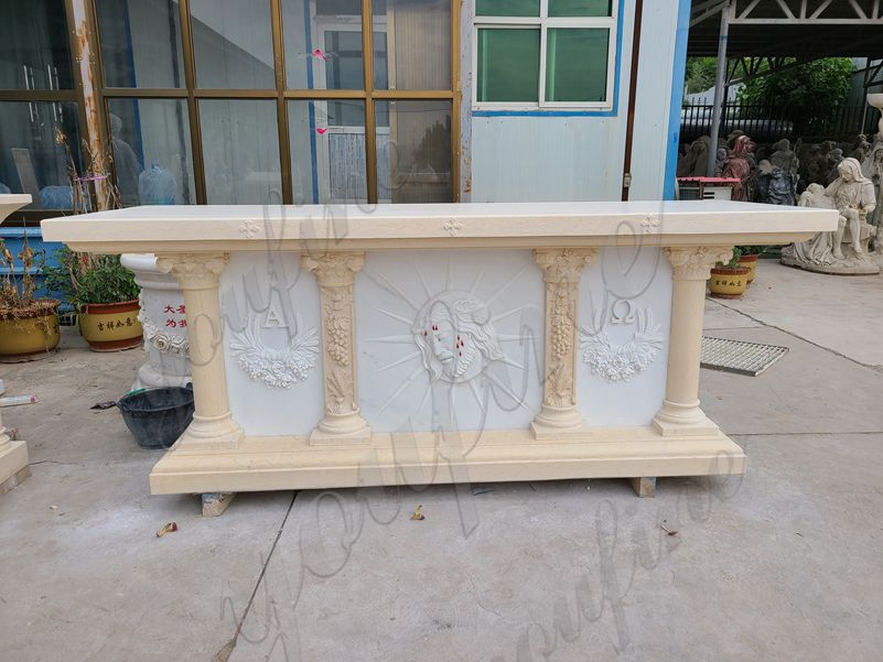 High Quality Modern Marble Church Altar Design from Factory Supply