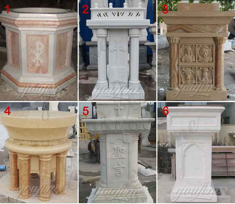 High Quality Modern Marble Church Pulpit