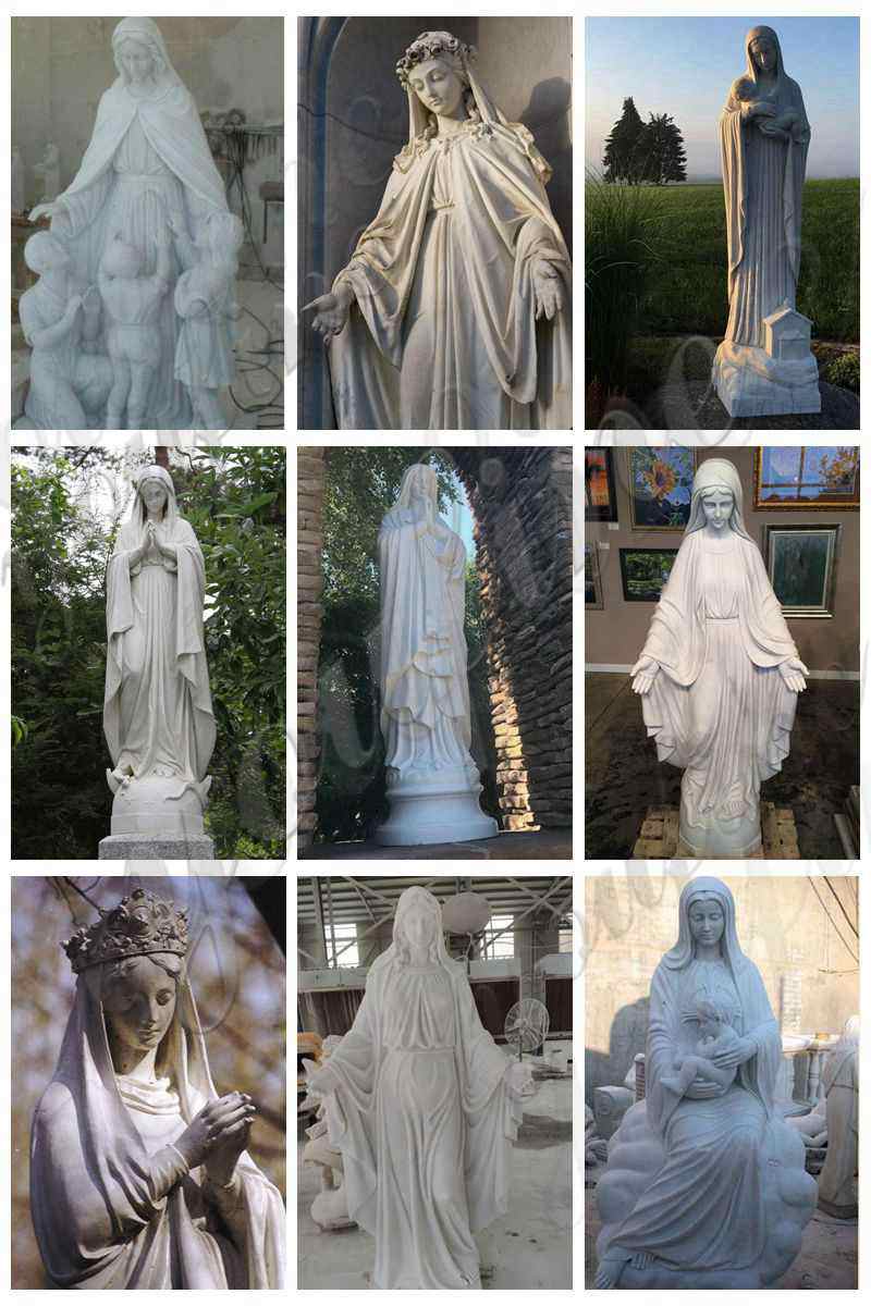 blessed mother statues for outside