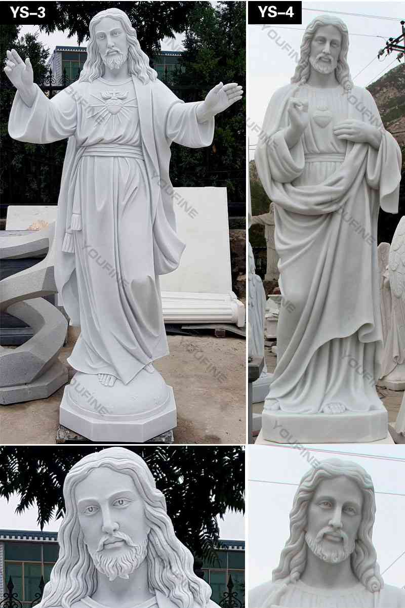 life size jesus marble statue