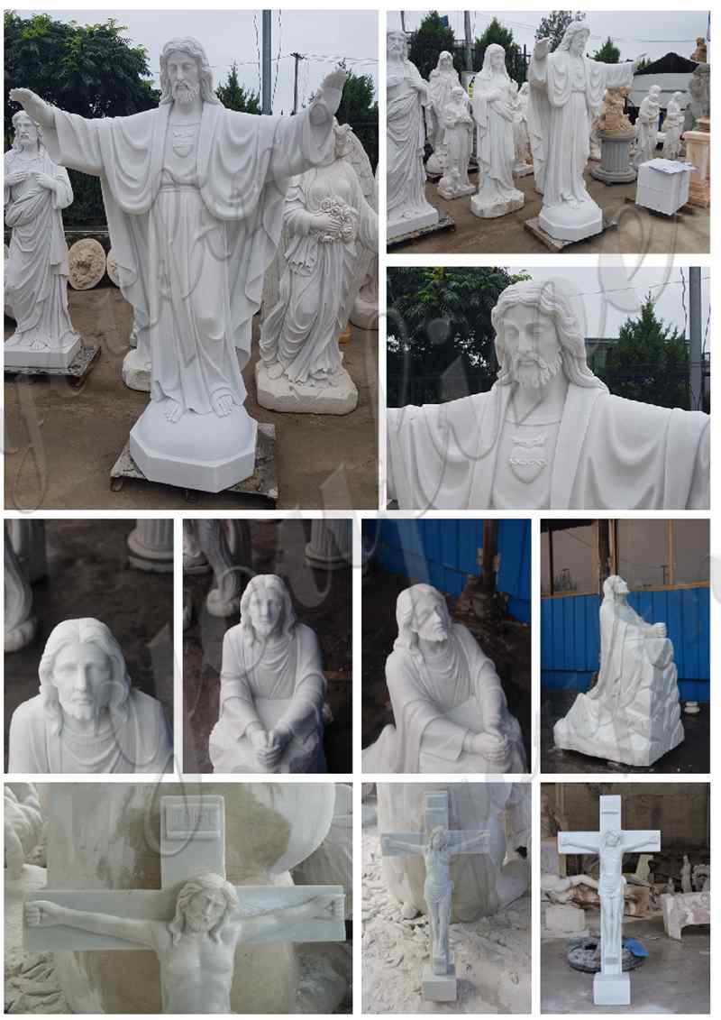 life size jesus marble statue