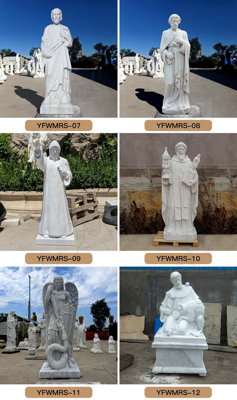 marble jesus statue
