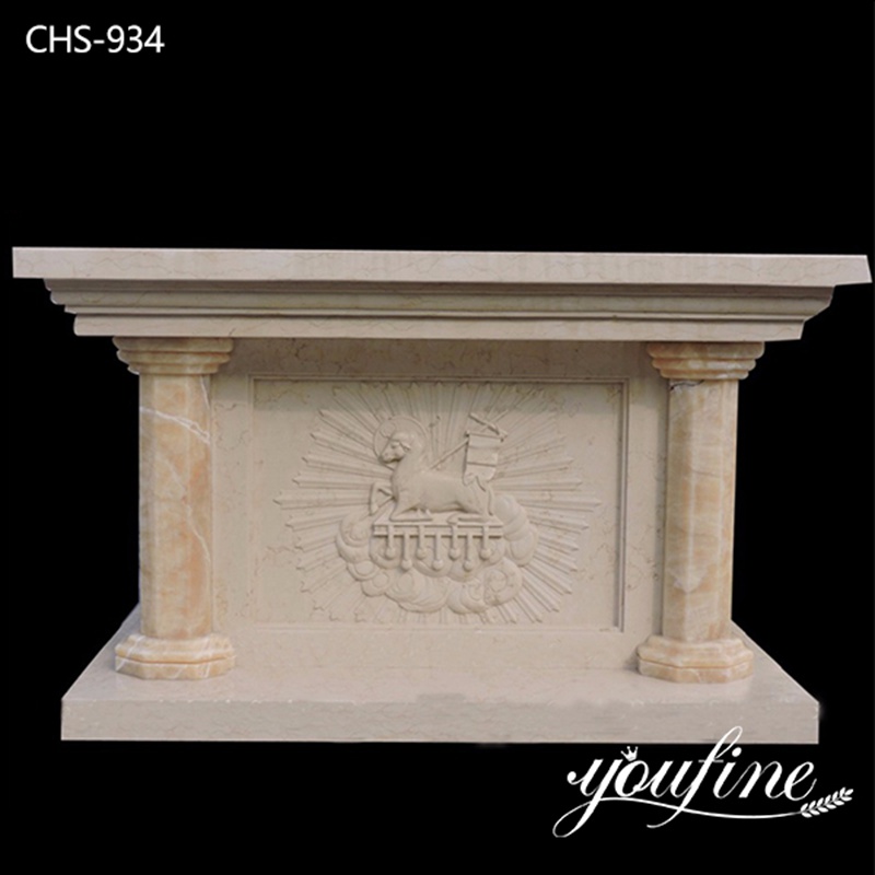 Catholic Church Marble Altar Design High Quality Manufacturer CHS-843