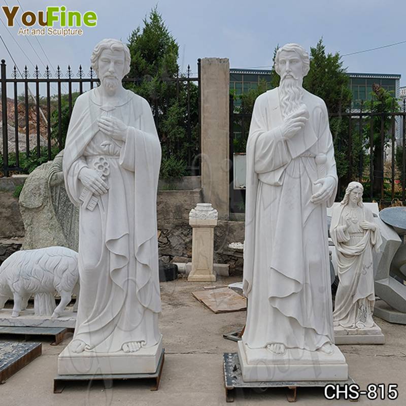 Large Marble Saint Peter Statue Custom Hand-carved for Sale CHS-815