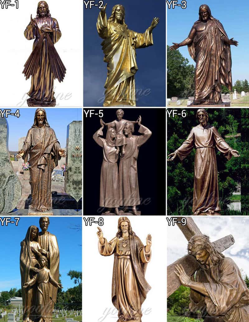 bronze religious sculpture-YouFine Sculpture