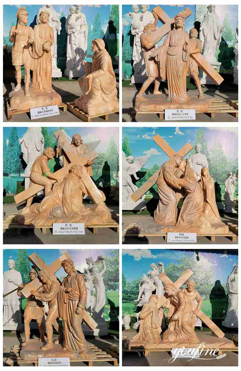 Stations of the Cross Sculpture - YouFine Sculpture (1)