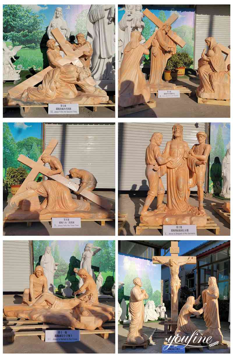 Stations of the Cross Sculpture - YouFine Sculpture (2)