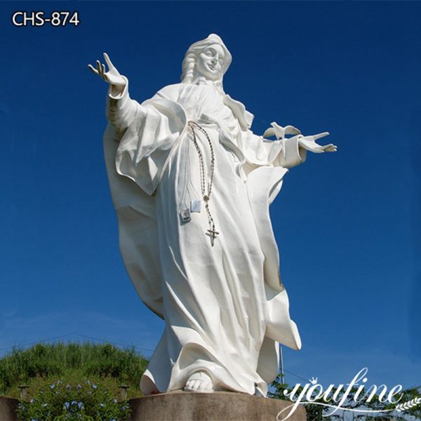 Large Outdoor Virgin Mary Statue for Church for Sale CHS-874