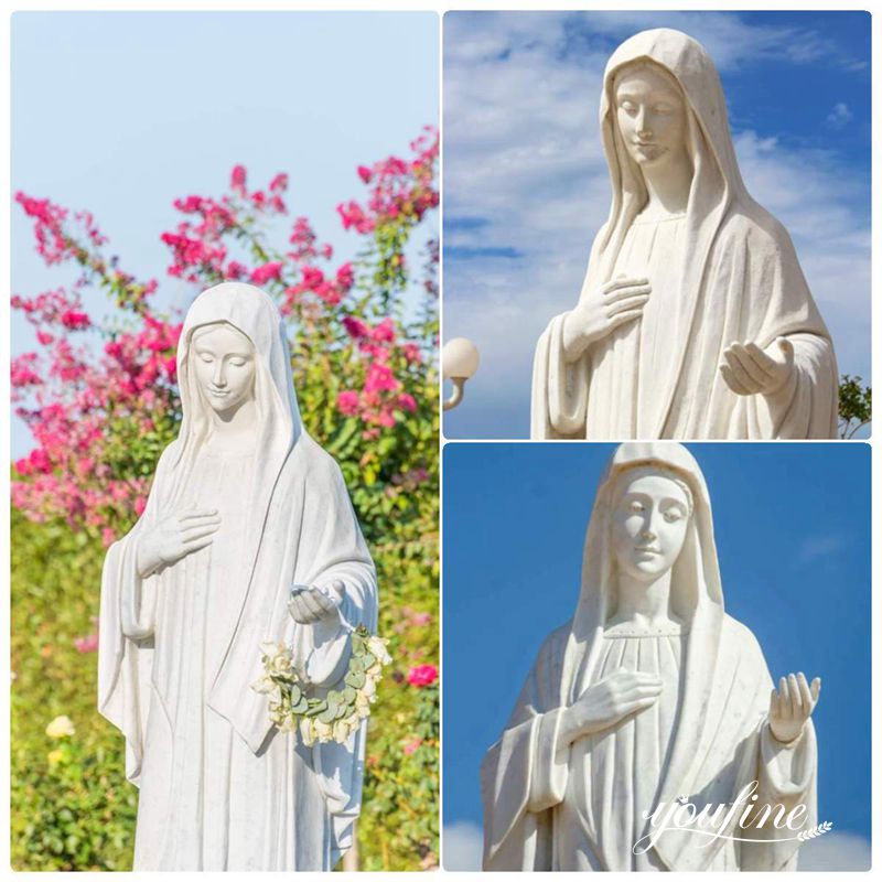 Our Lady Queen of Peace Statue - YouFine Sculpture (2)