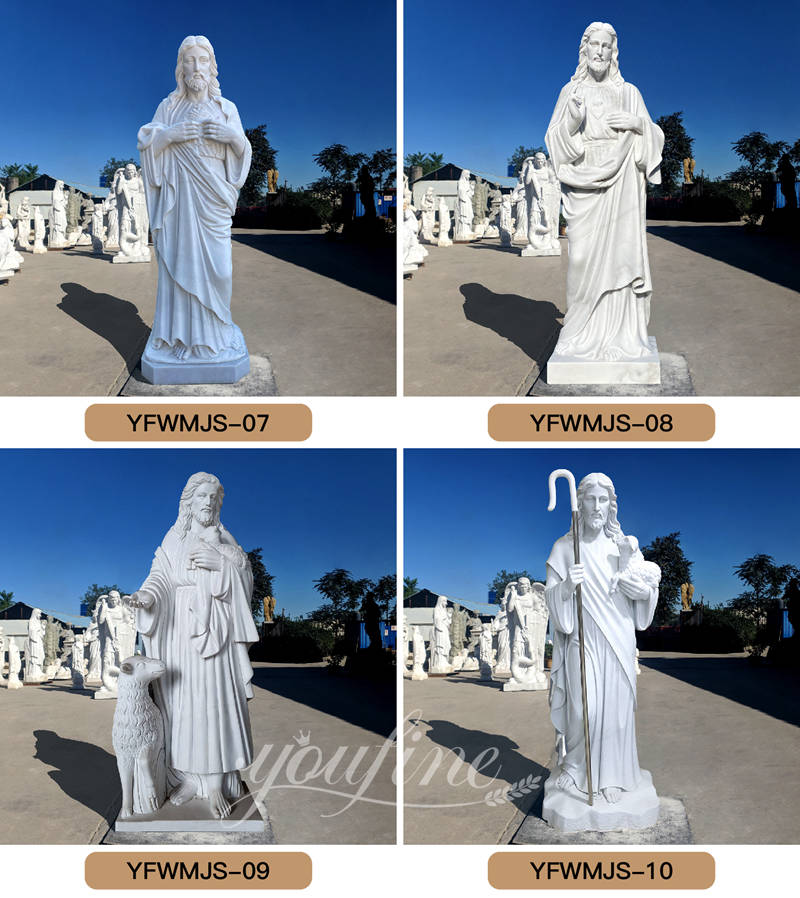 marble jesus sculpture - YouFine Sculpture