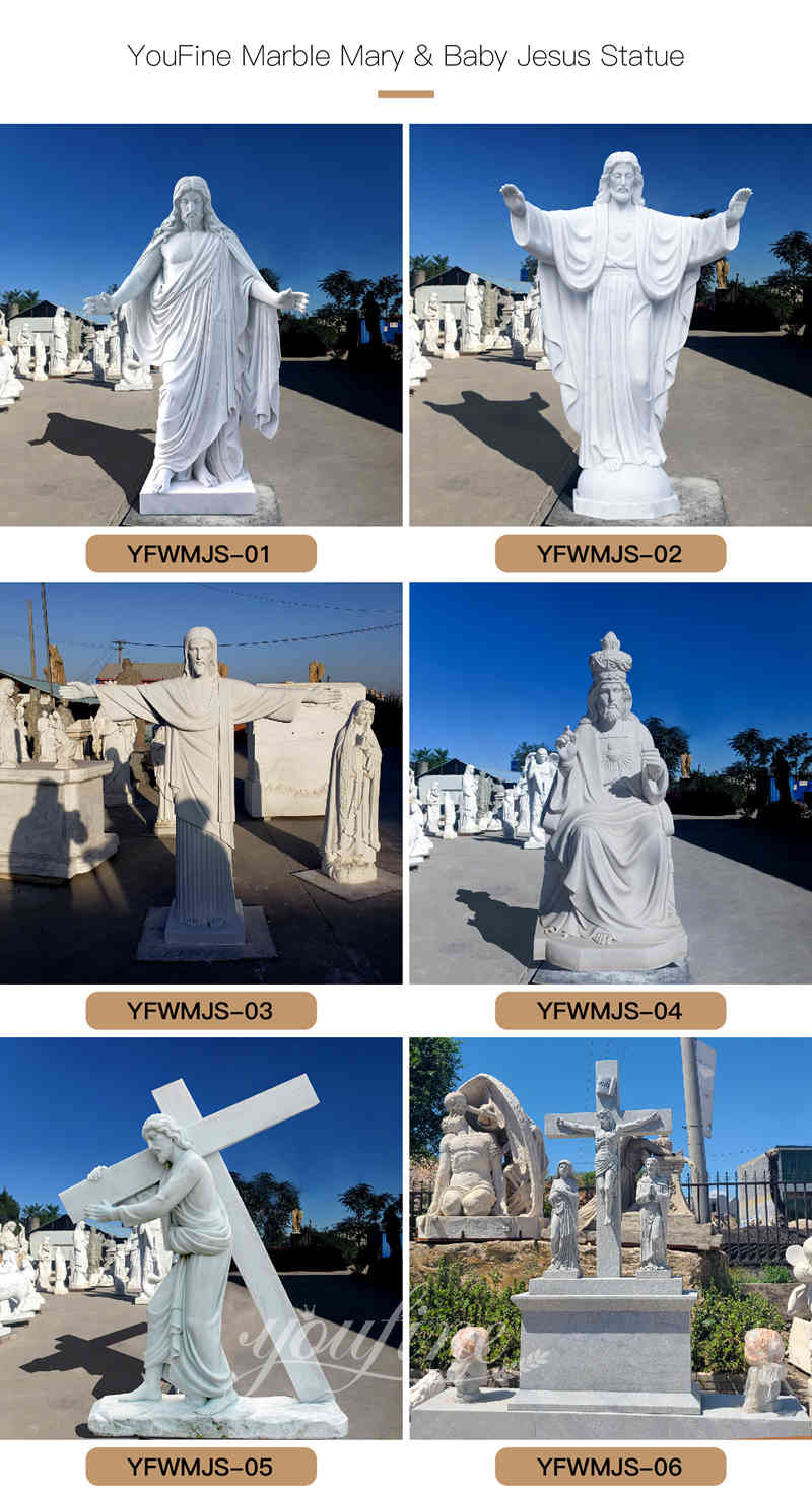 marble jesus sculpture - YouFine Sculpture