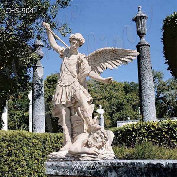 Marble Archangel Saint Michael Sculpture from Church Supplies Supplier