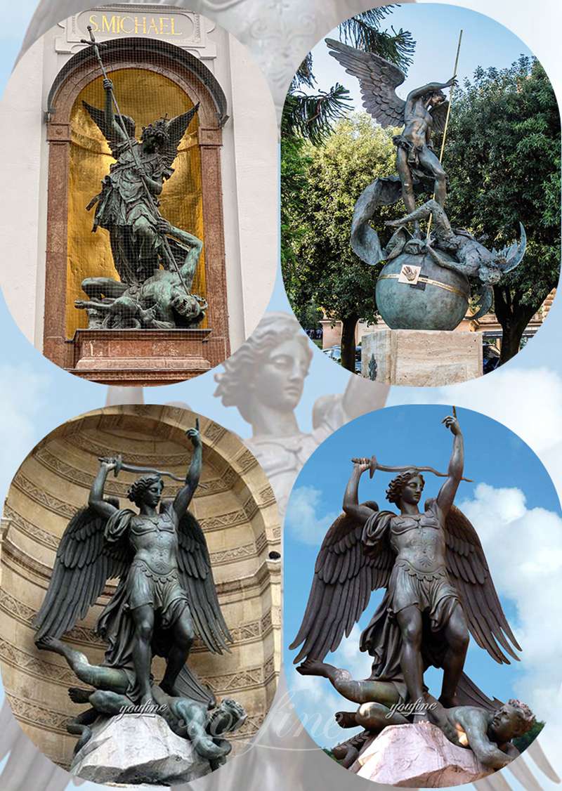 Archangel Michael Bronze Statue