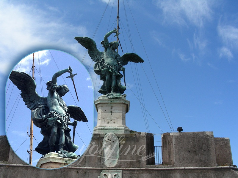 Archangel Michael Bronze Statue