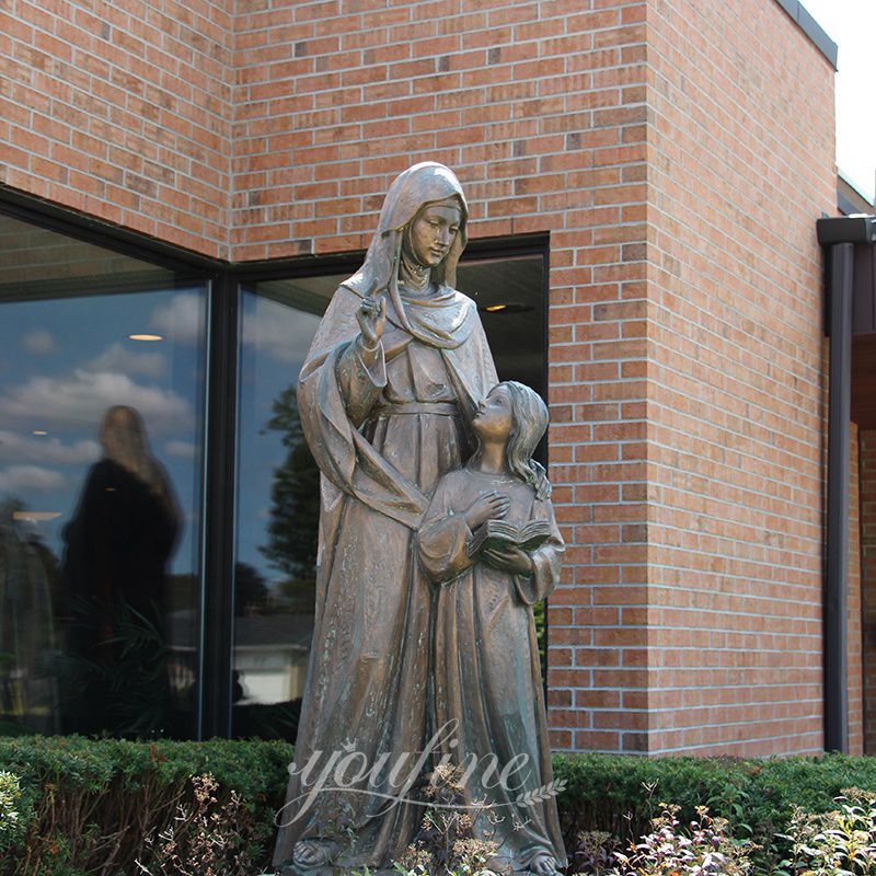 statue of st anne and mary