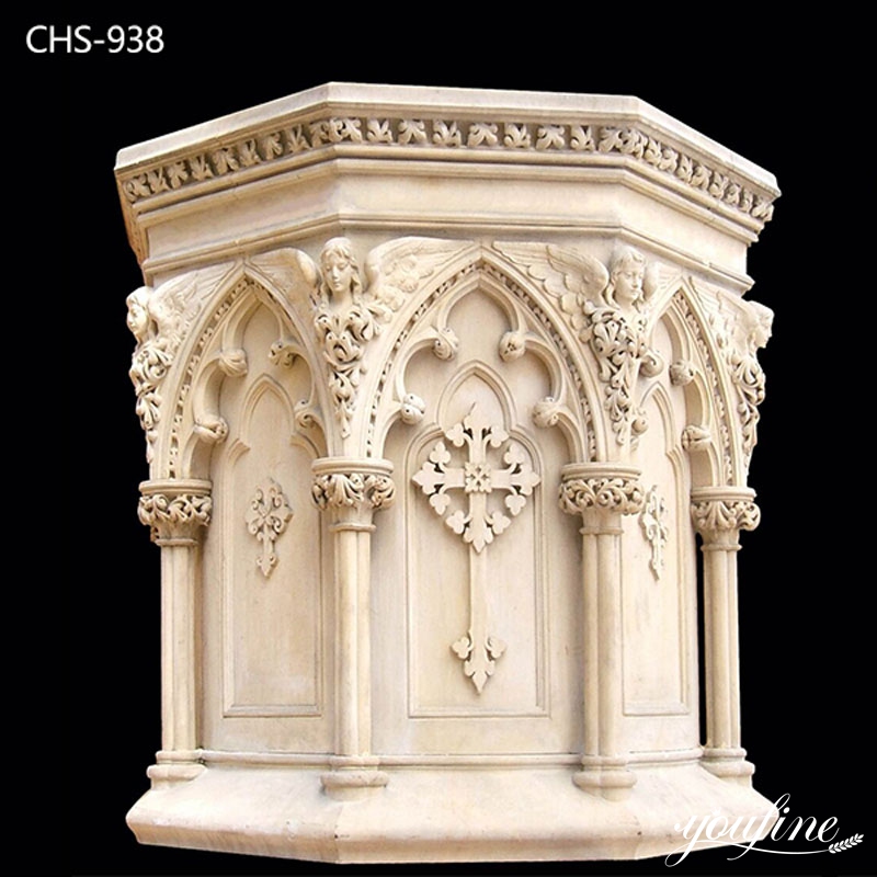 High-Quality Customized Marble Catholic Church Altar